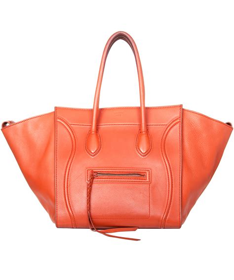celine phantom orange bag